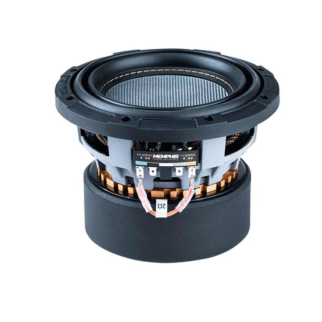 Memphis Audio MJM612 6.5" Mojo Mini Subwoofer with Selectable 1- or 2-ohm Impedance (MJM612) - Image 3
