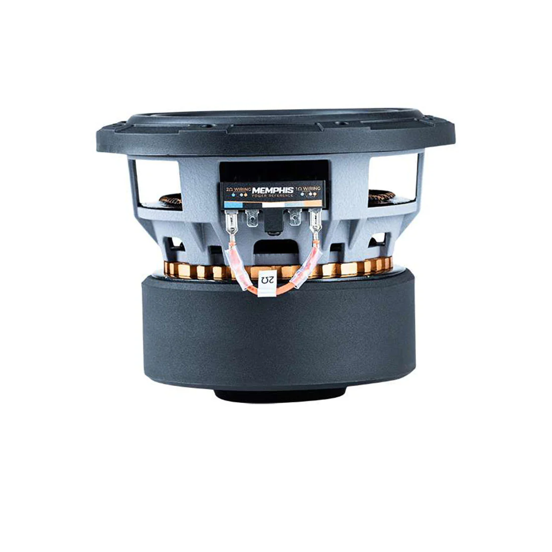 Memphis Audio MJM612 6.5" Mojo Mini Subwoofer with Selectable 1- or 2-ohm Impedance (MJM612) - Image 4