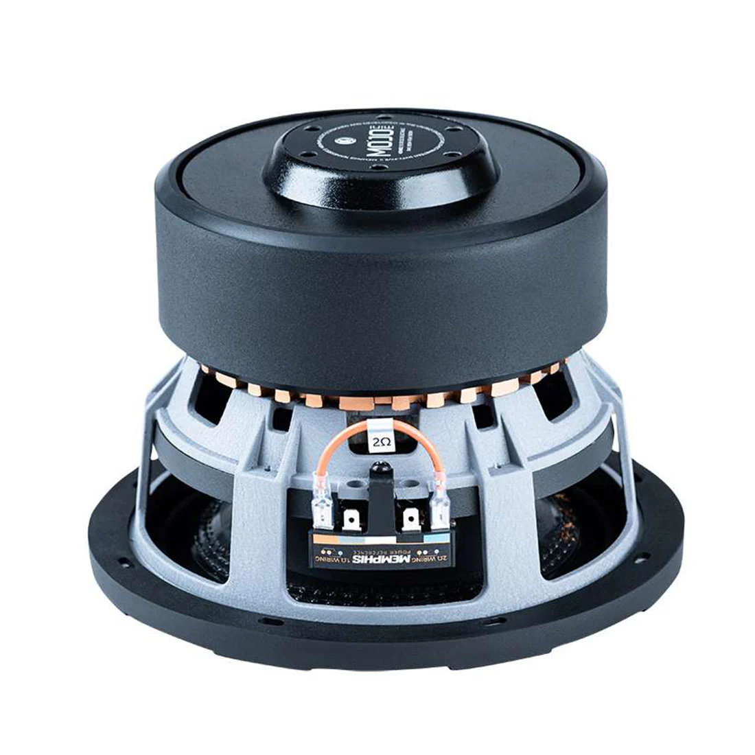 Memphis Audio MJM812 8" Mojo Mini Subwoofer with Selectable 1- or 2-ohm Impedance (MJM812) - Image 3
