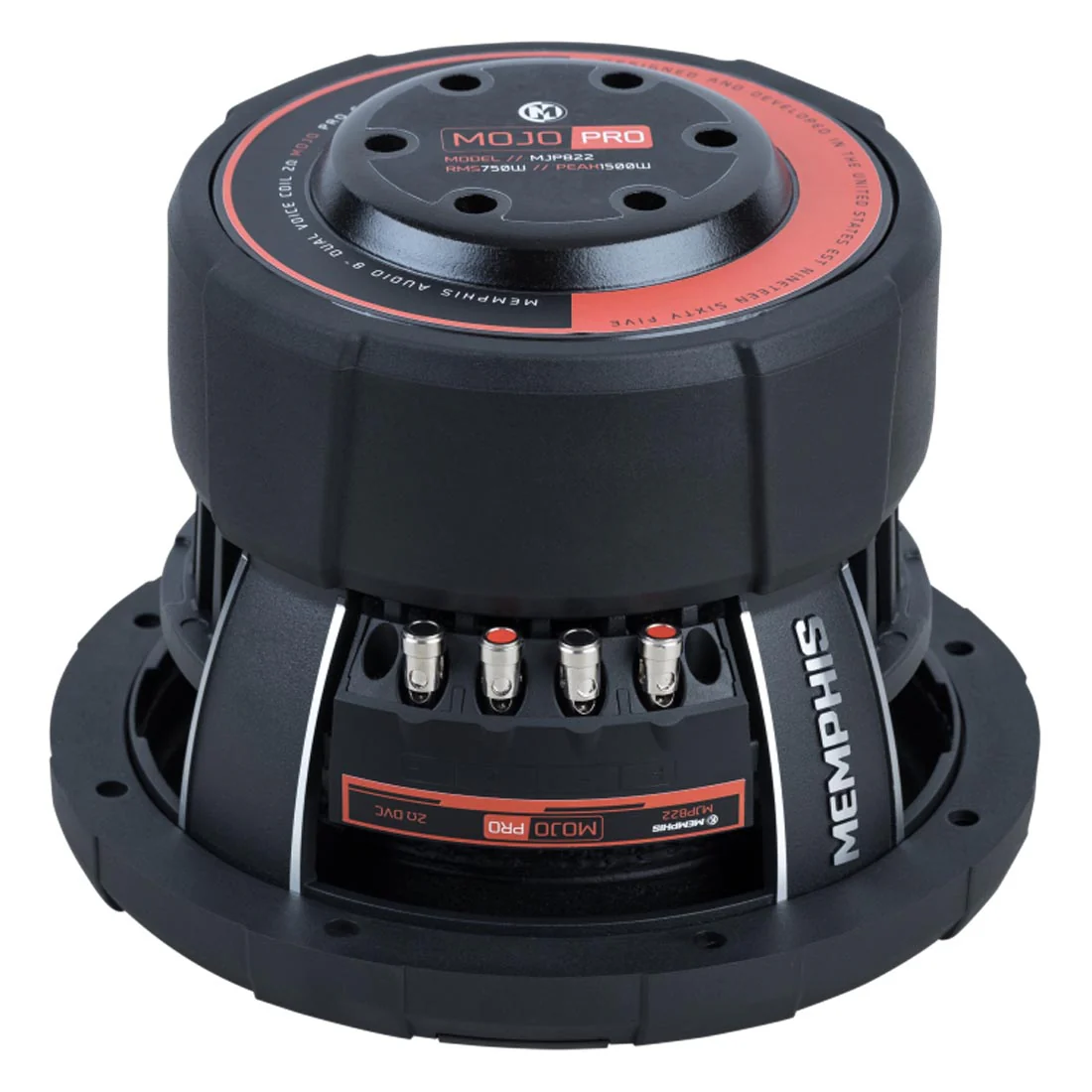 Memphis Audio MJP844 8" MOJO Pro Series DVC Subwoofer (MJP844) - Image 4
