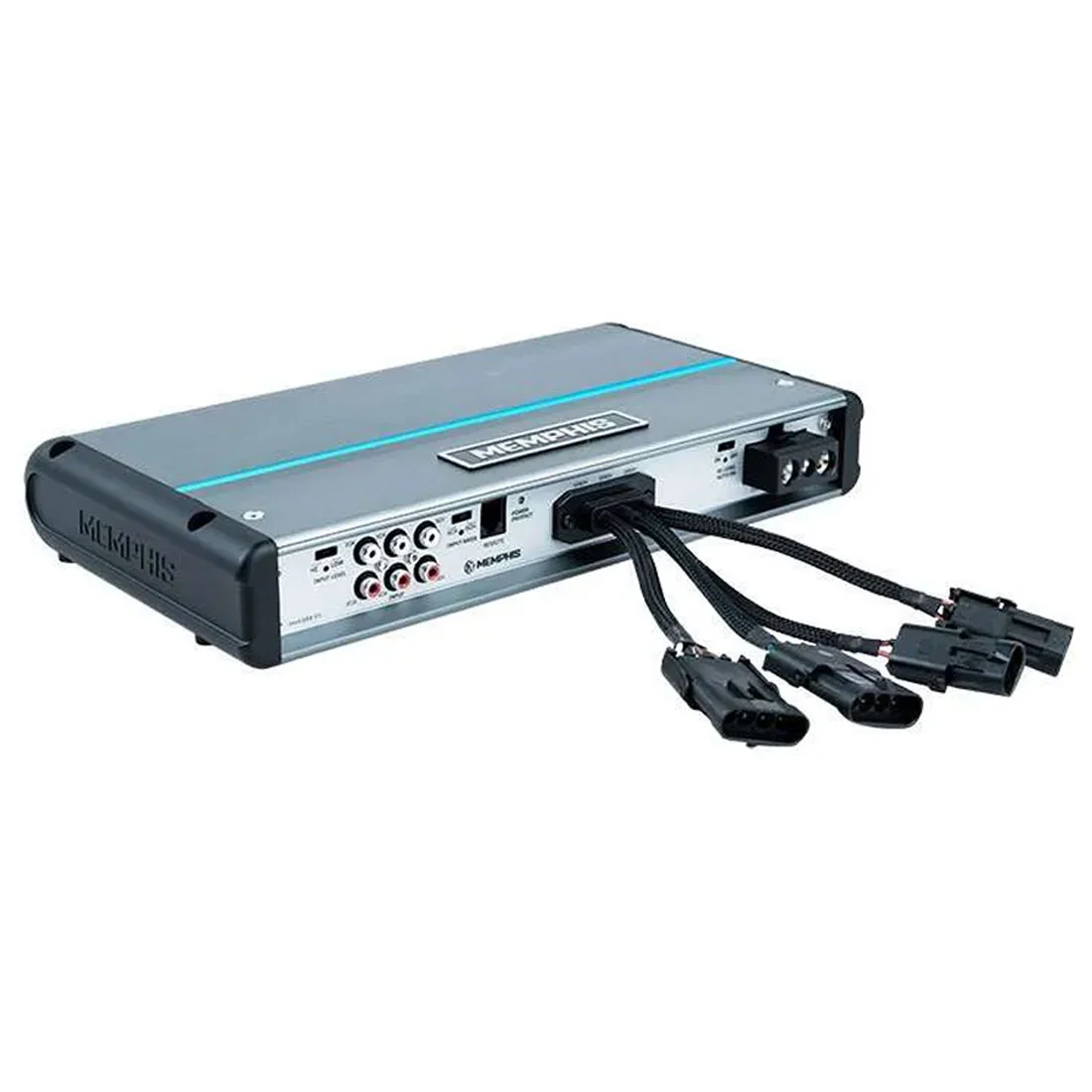 Memphis Audio MM900.6V 125x4 + 200x2 at 2 Ohm 6-Channel Marine Amplifier (MM900.6V) - Image 4