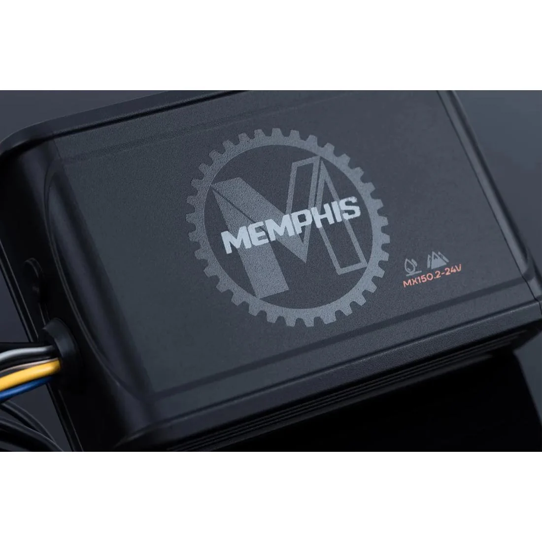 Memphis Audio MX150.2-24V 2-Channel Mini Powersports Amplifier (MX150.224V) - Image 8