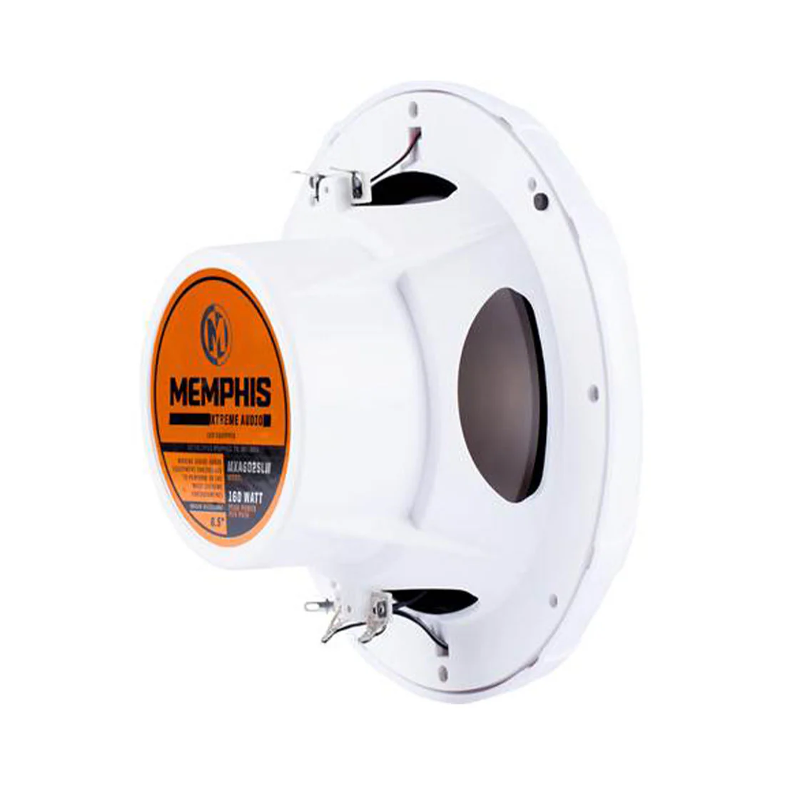 Memphis Audio MXA602SLW 6.5" 2-Way LED Powersports Speakers - White (MXA602SLW) - Image 4