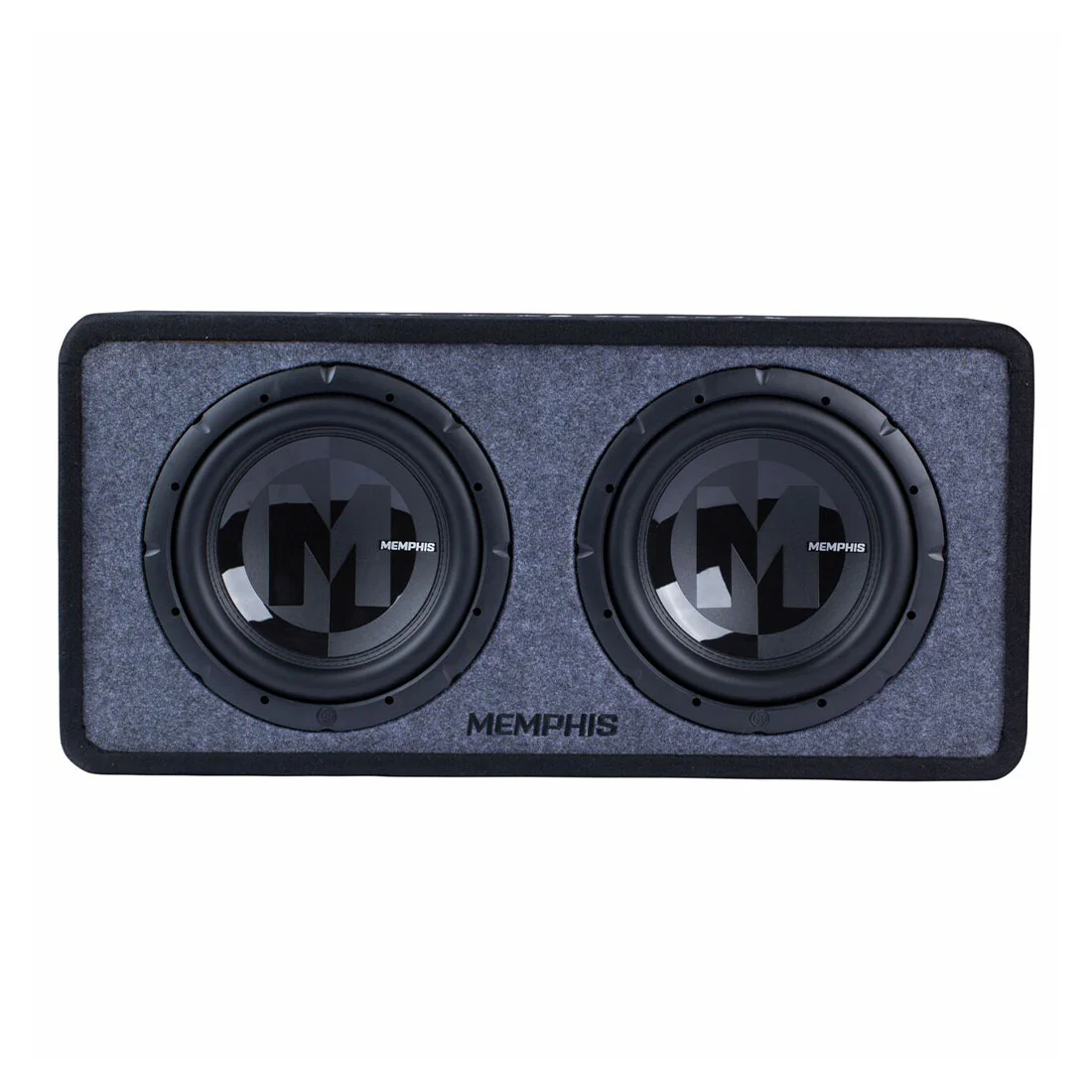 Memphis Audio PRXE12D2 Power Reference 2-Ohm Dual 12" Loaded Subwoofer Enclosure (PRXE12D2) - Image 3
