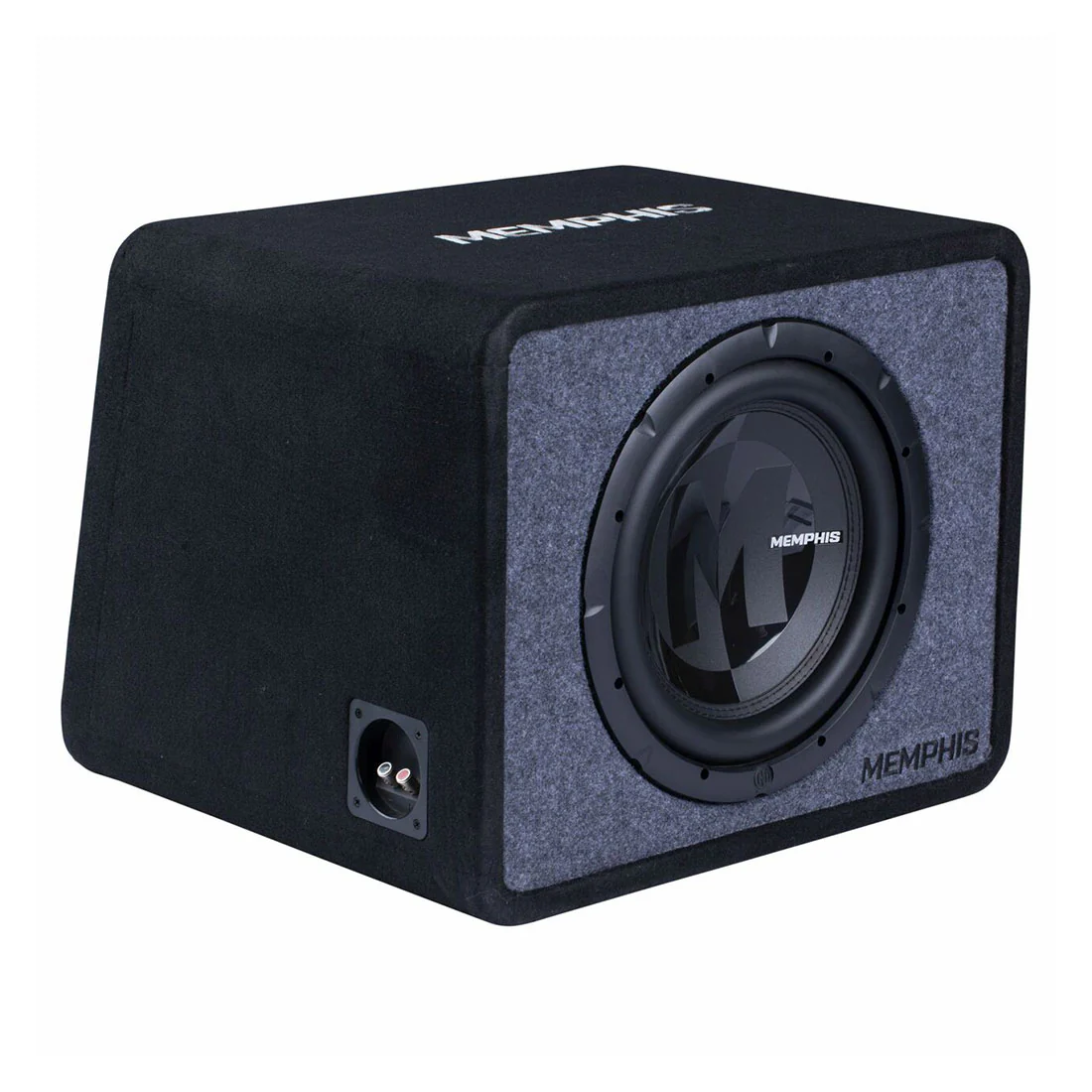 Memphis Audio PRXE12S2 Power Reference 12" 2-Ohm Loaded Subwoofer Enclosure (PRXE12S2) - Image 3