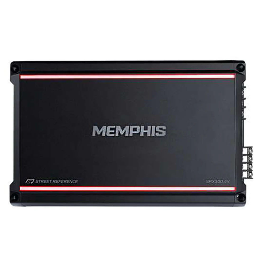 Memphis Audio SRX300.4V 300W RMS Street Reference Series Car Amplifier (SRX300.4V) - Image 4