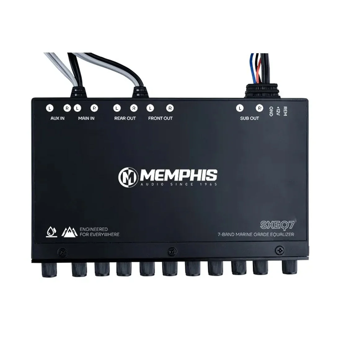 Memphis Audio SXEQ7 Marine Grade 7-Band EQ (SXEQ7) - Image 2