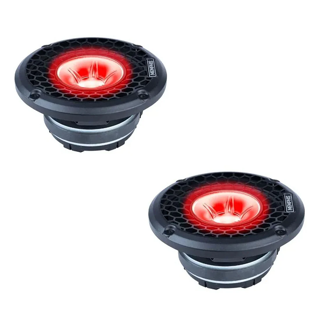 Memphis Audio SRXP62WTV2 6.5" Coaxial Speaker with RGB LED Horn Tweeter (SRXP62WTV2)