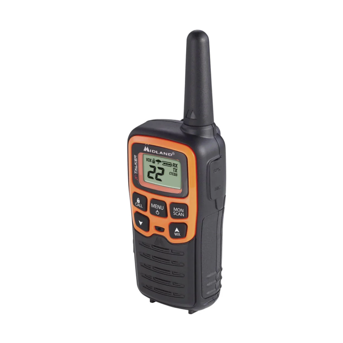Midland T51X3VP3F 22-Channel Two-Way Radios - 3 Pack - Orange (T51X3VP3F) - Image 4