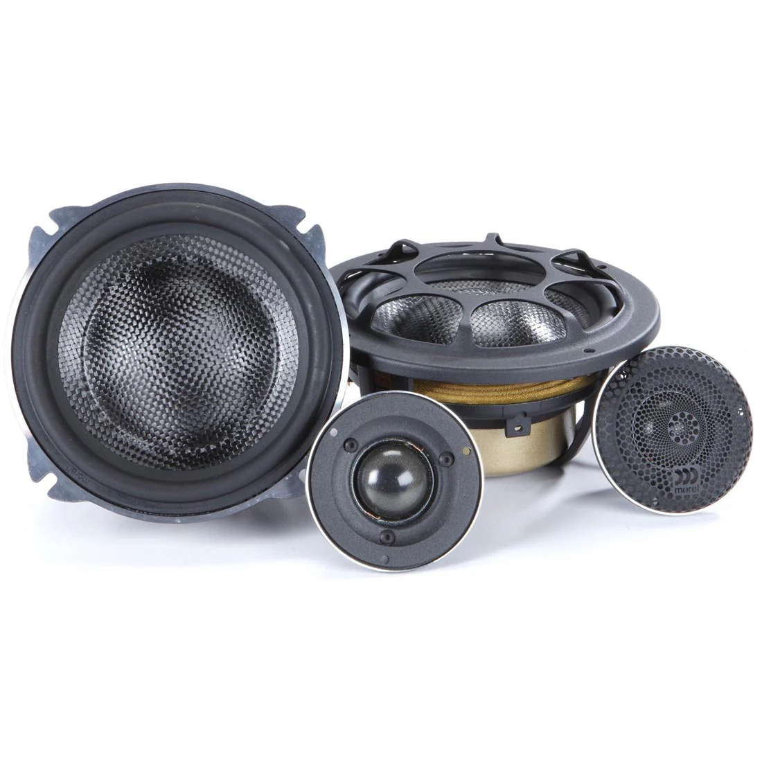 Morel Elate Carbon 52A 5.25" 2-Way Active Component Speaker System (ELATE CARBON 52A) - Image 2
