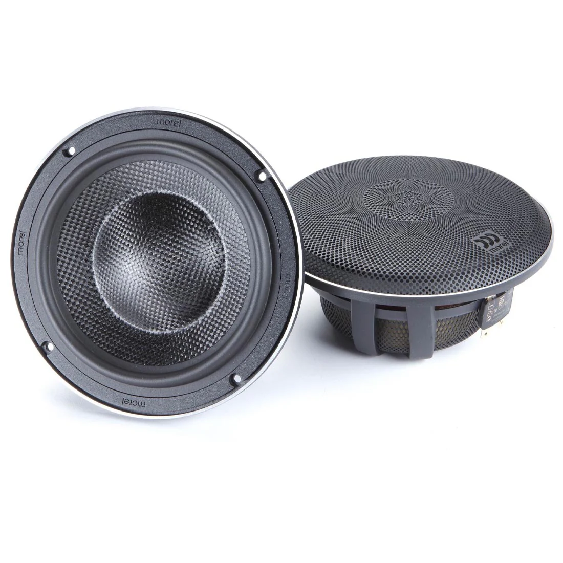 Morel Elate Carbon MW6 6.5" 4-Ohm Woofers - Pair (ELATE CARBON MW6)