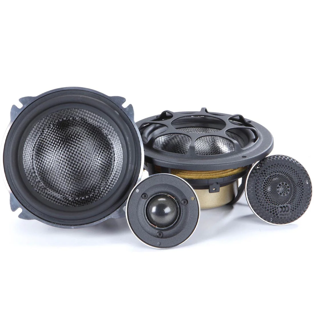 Morel Elate Carbon Pro 52A 5.25" 2-Way Component Speaker System (ELATE CARBON PRO 52A)