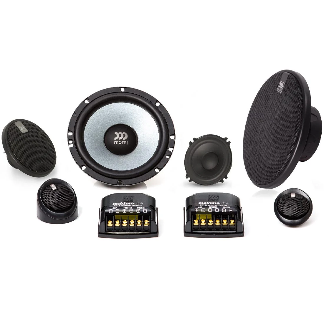 Morel Maximo Ultra 603 MKII 6.5" 3-Way Component Speaker System (MAXIMO ULTRA 603 MKII)