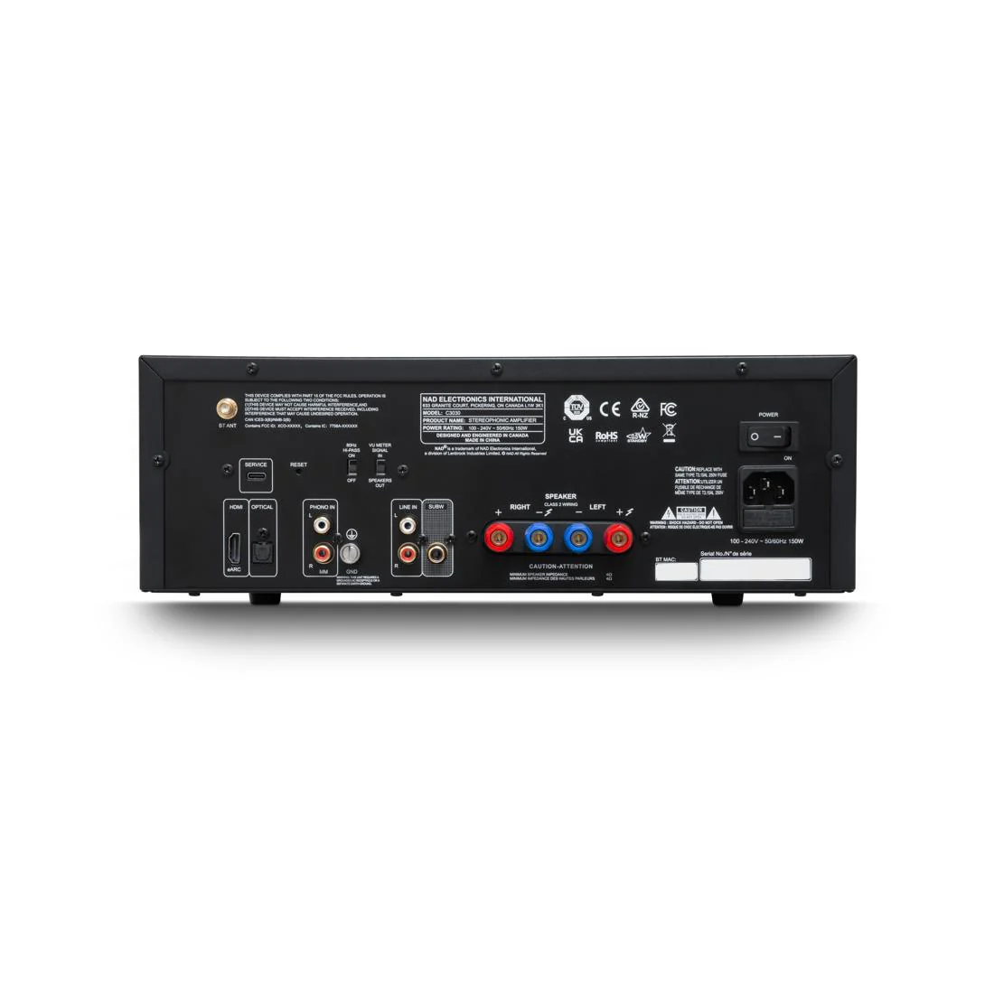NAD C 3030 Stereo Integrated Amplifier - Image 4