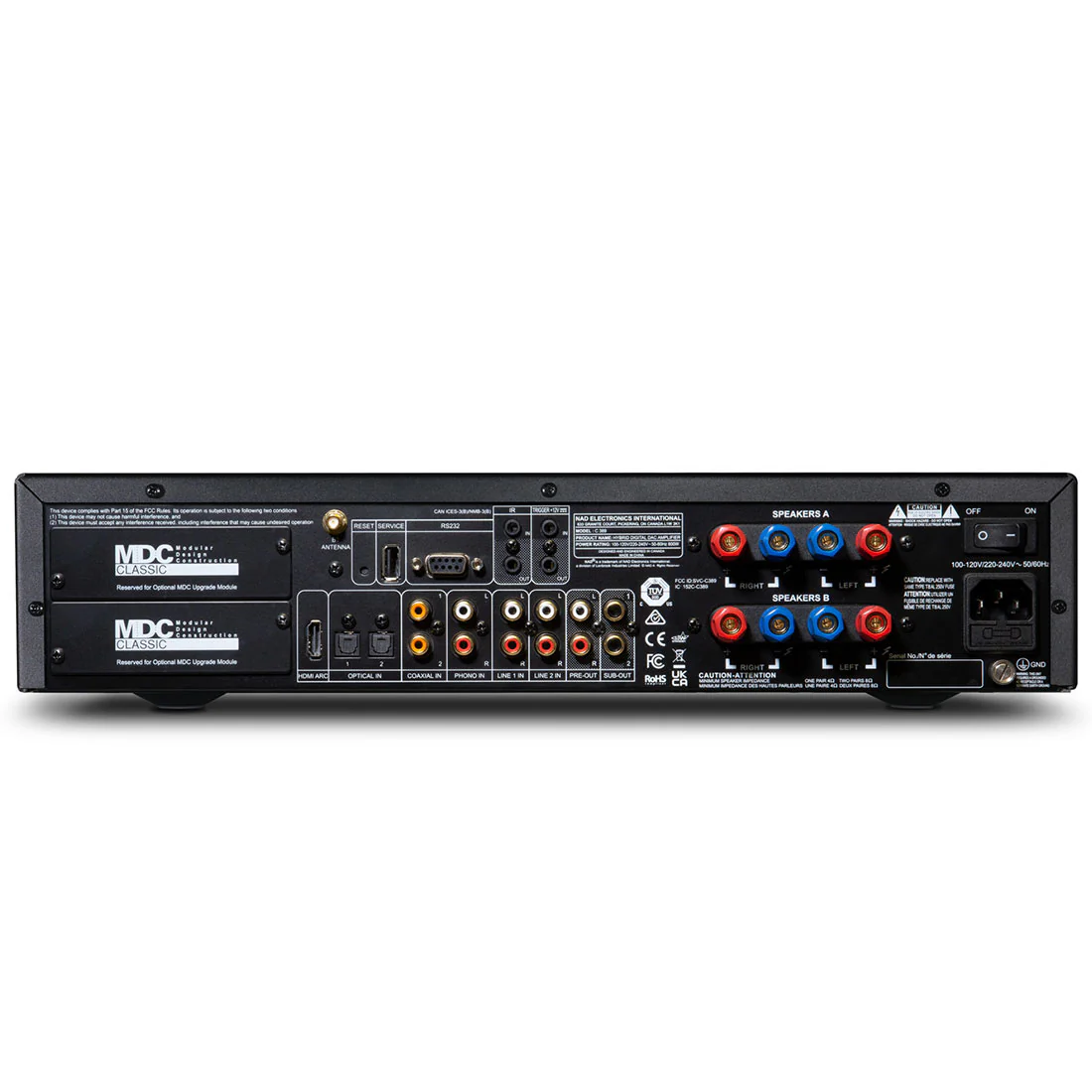 NAD C 389 Hybrid Digital Amplifier (C 389) - Image 3
