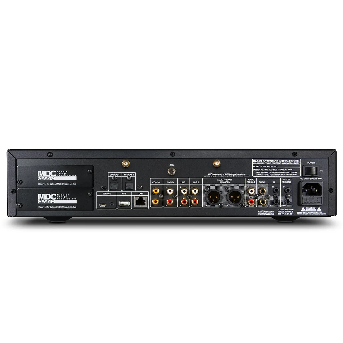 NAD C 658 BluOS Streaming DAC (C 658) - Image 4