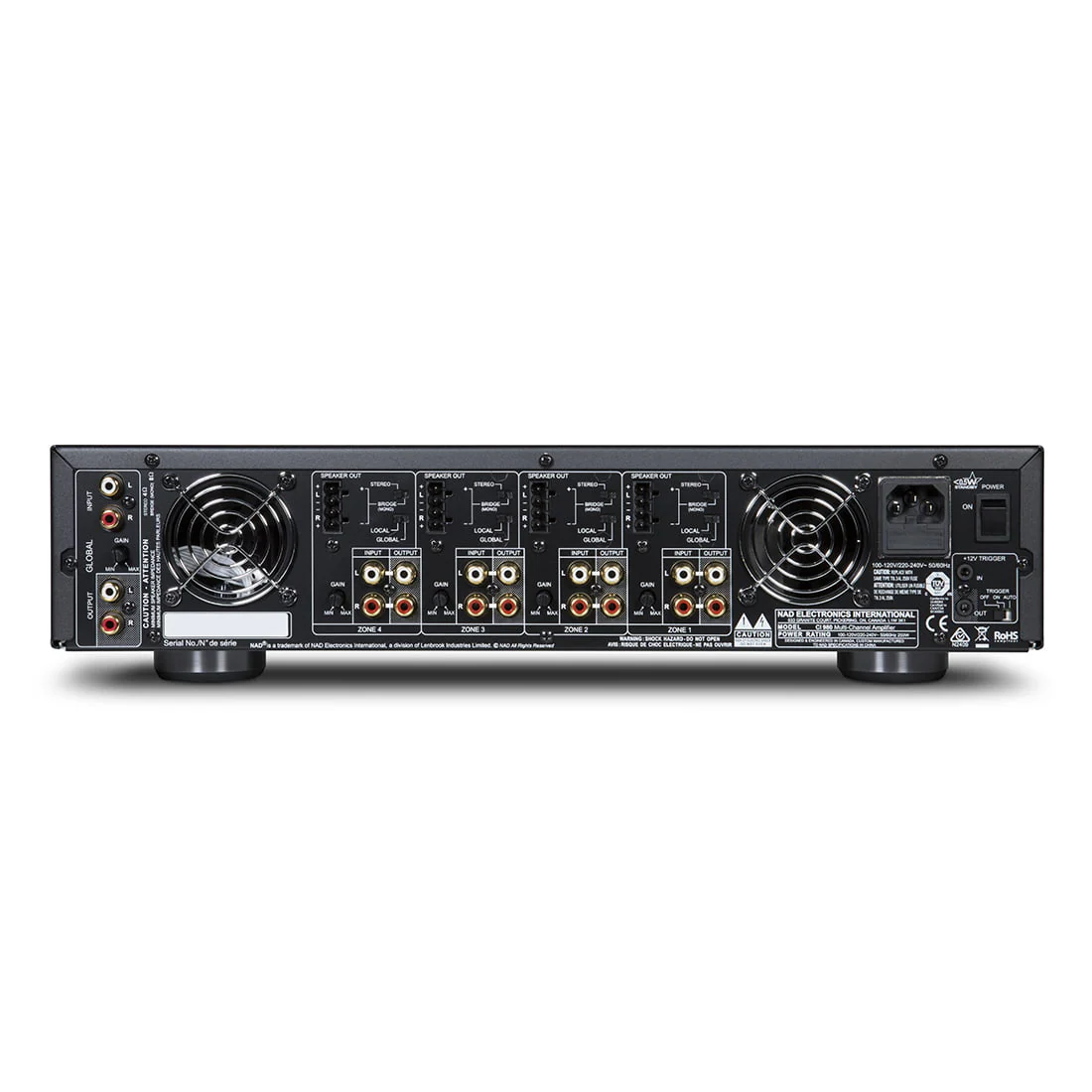 NAD CI 980 Multi-Channel Amplifier (CI 980) - Image 3