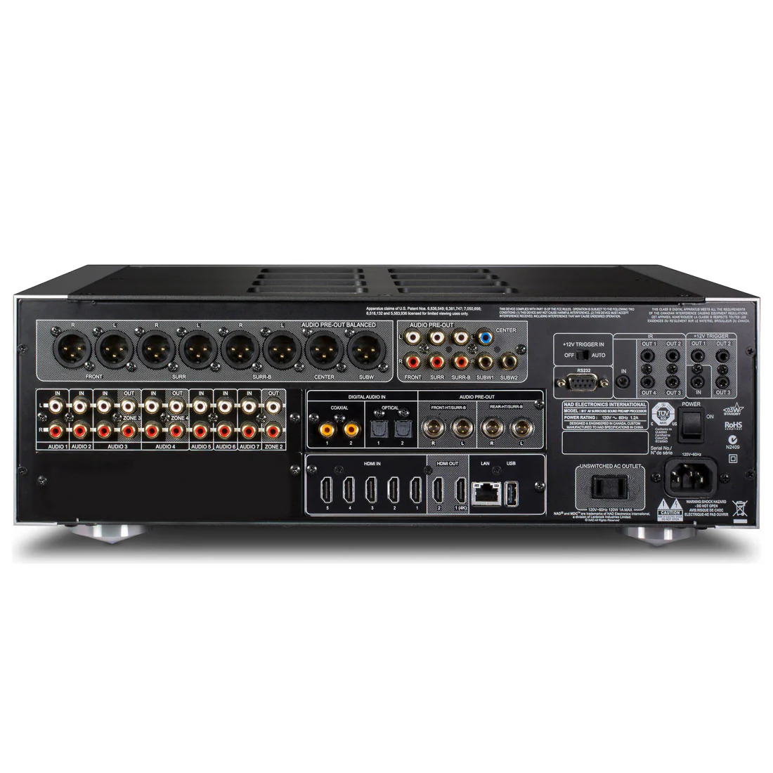 NAD M17 V2i Surround Sound Preamp Processor (M17 V2i) - Image 2