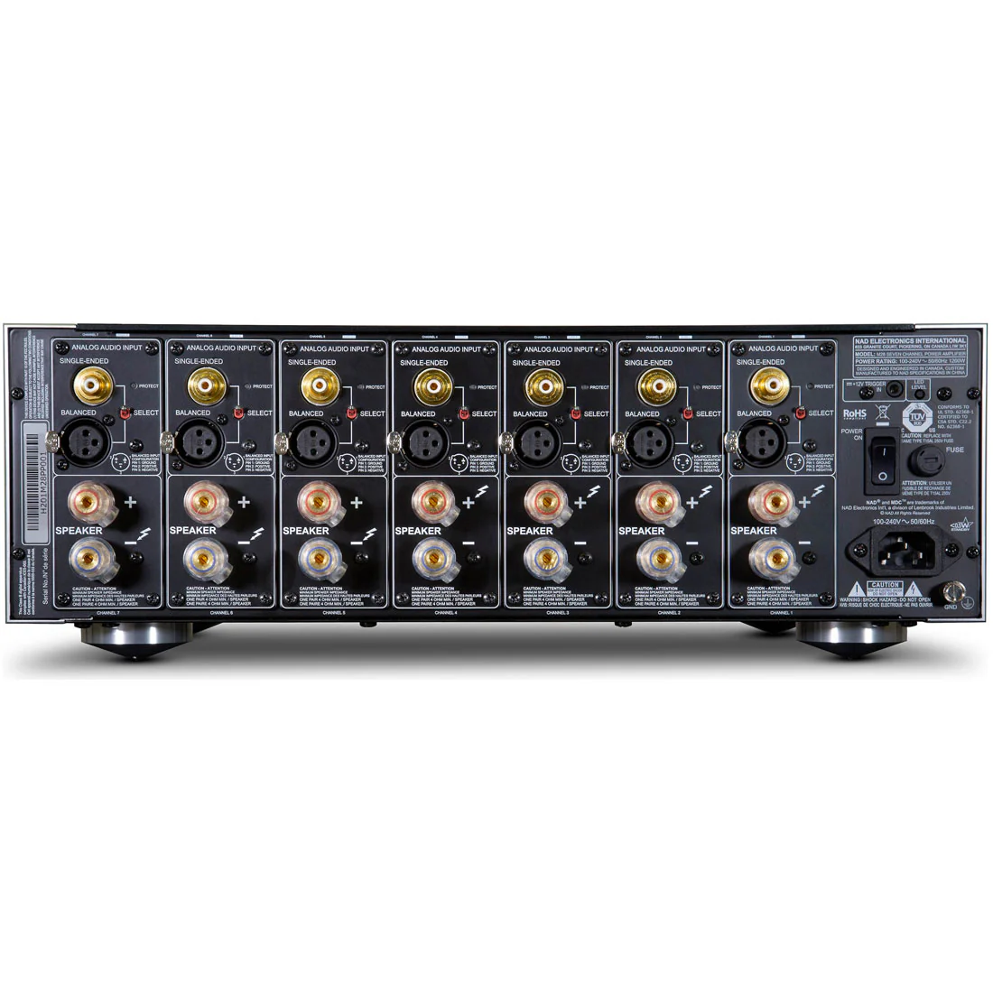 NAD Masters M28 7-Channel Power Amplifier (M28) - Image 2