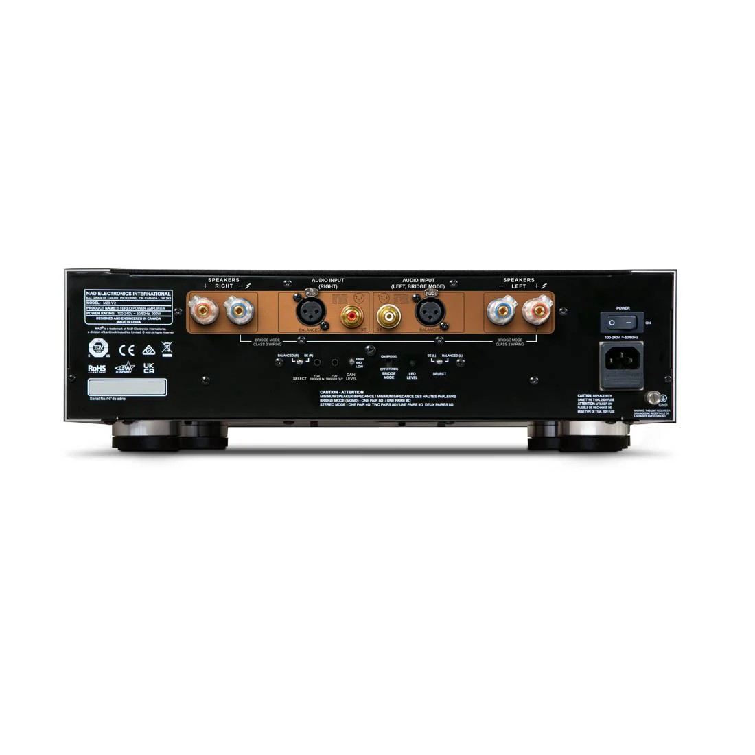 NAD Masters Series M23 V2 Stereo Power Amplifier - Image 3