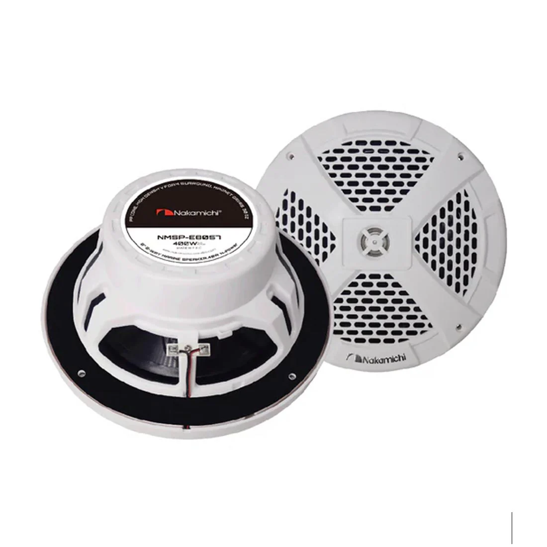 Nakamichi NMSP-E8057 8" 2-Way Marine Speakers - Pair (NMSPE8057)