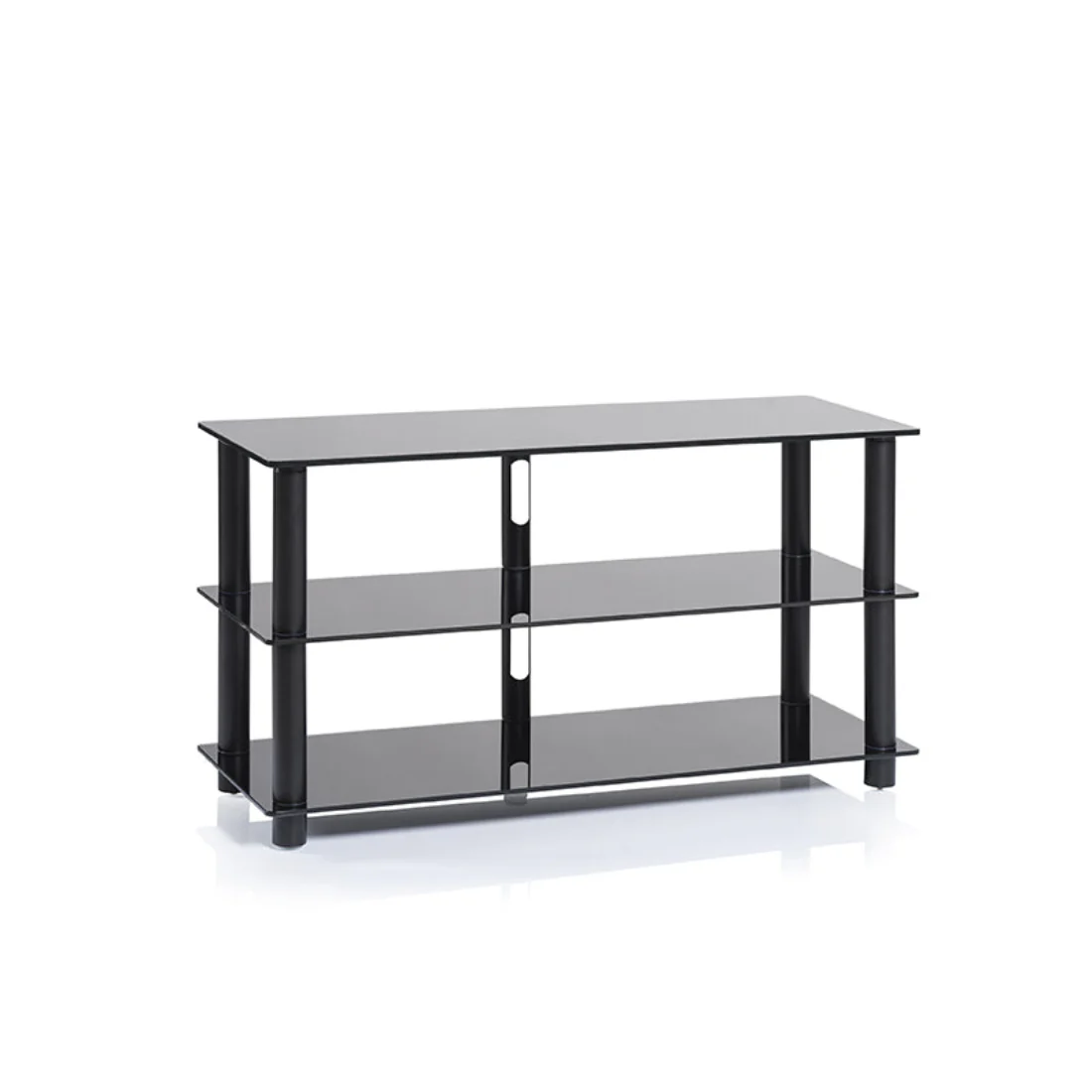 NorStone EPU3BBKS Epur 3 AV Rack 3 Black Satin shelves (EPU3BBKS) - Image 7