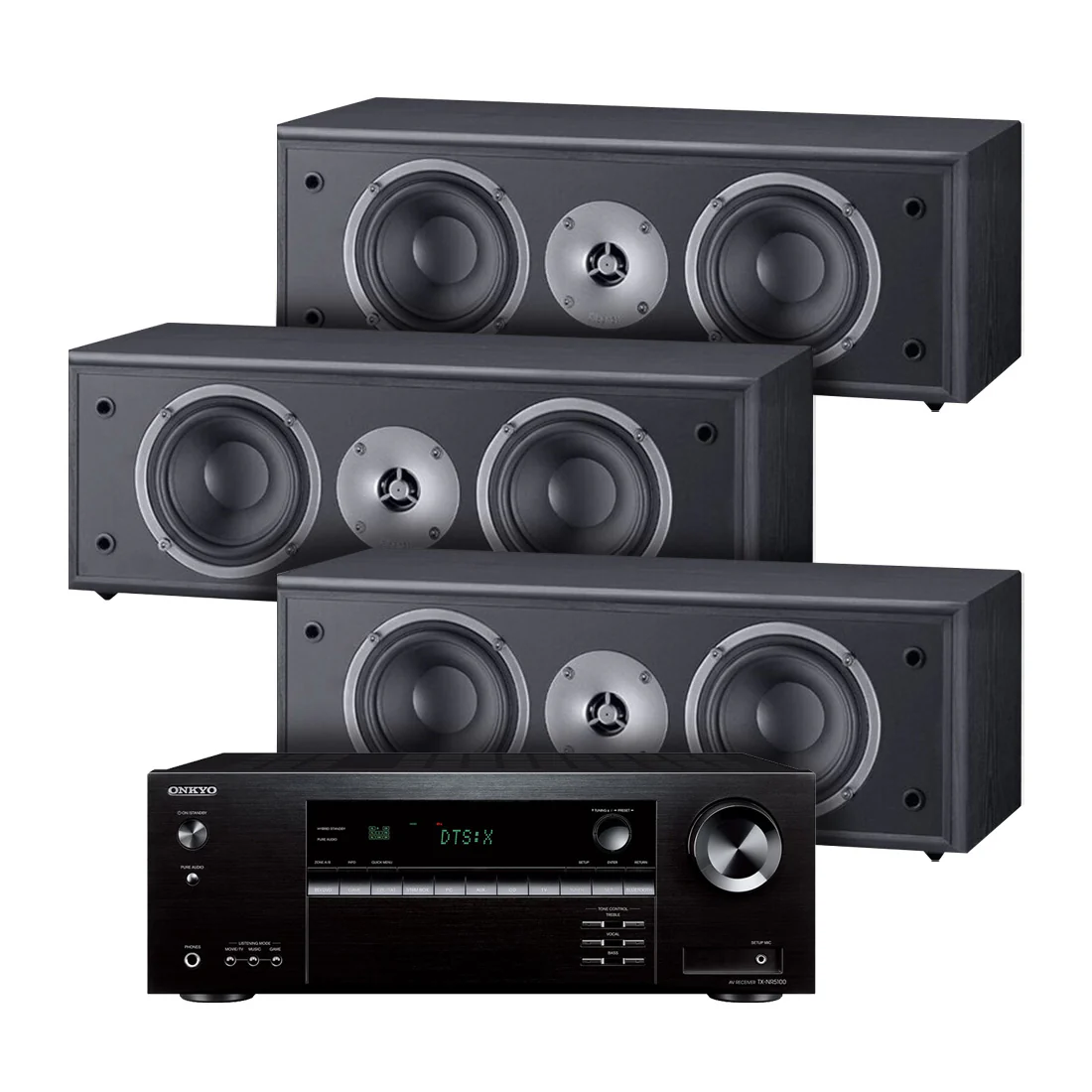 Onkyo TX-NR5100 7.2 Channel Network A/V Receiver | Magnat MSC252B Center Channel Speaker Bundle - Image 12