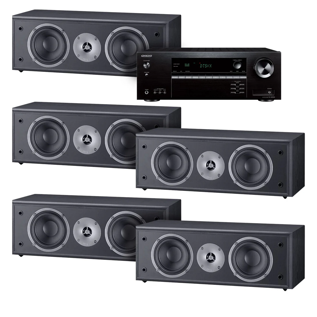 Onkyo TX-NR5100 7.2 Channel Network A/V Receiver | Magnat MSC252B Center Channel Speaker Bundle - Image 13