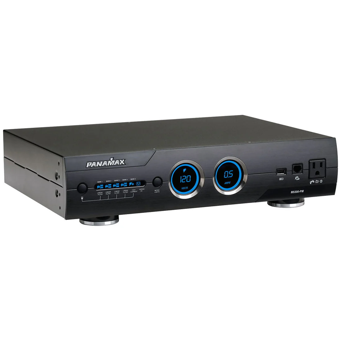 Panamax M5300-PM Max 5300 Power Conditioner and Surge Protector, 2RU, 11 Outlets (M5300PM) - Image 3