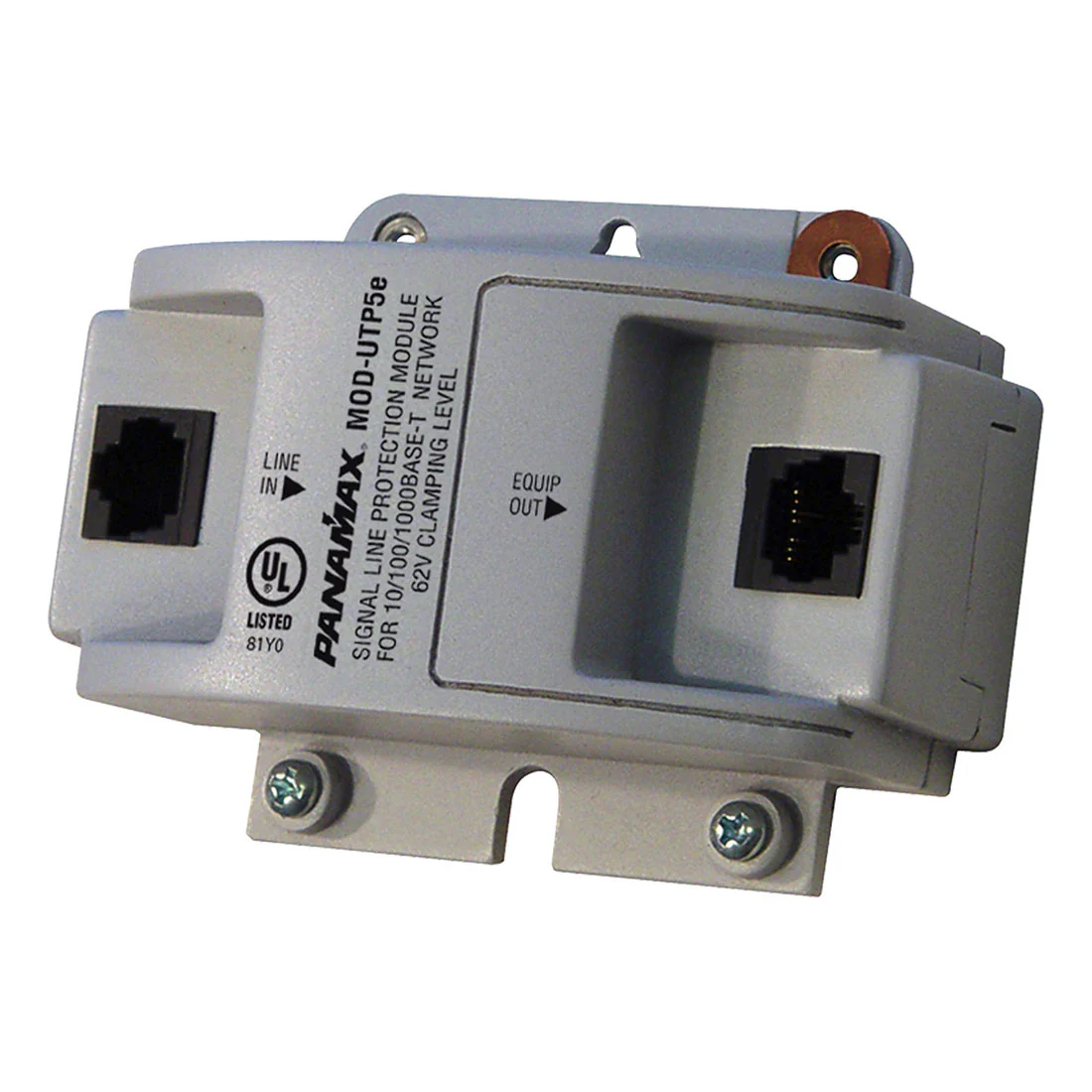 Panamax MOD-UTP5E Signal Line Protection Module for 10/100/1000 BaseT Ethernet Networks. (MODUTP5E)