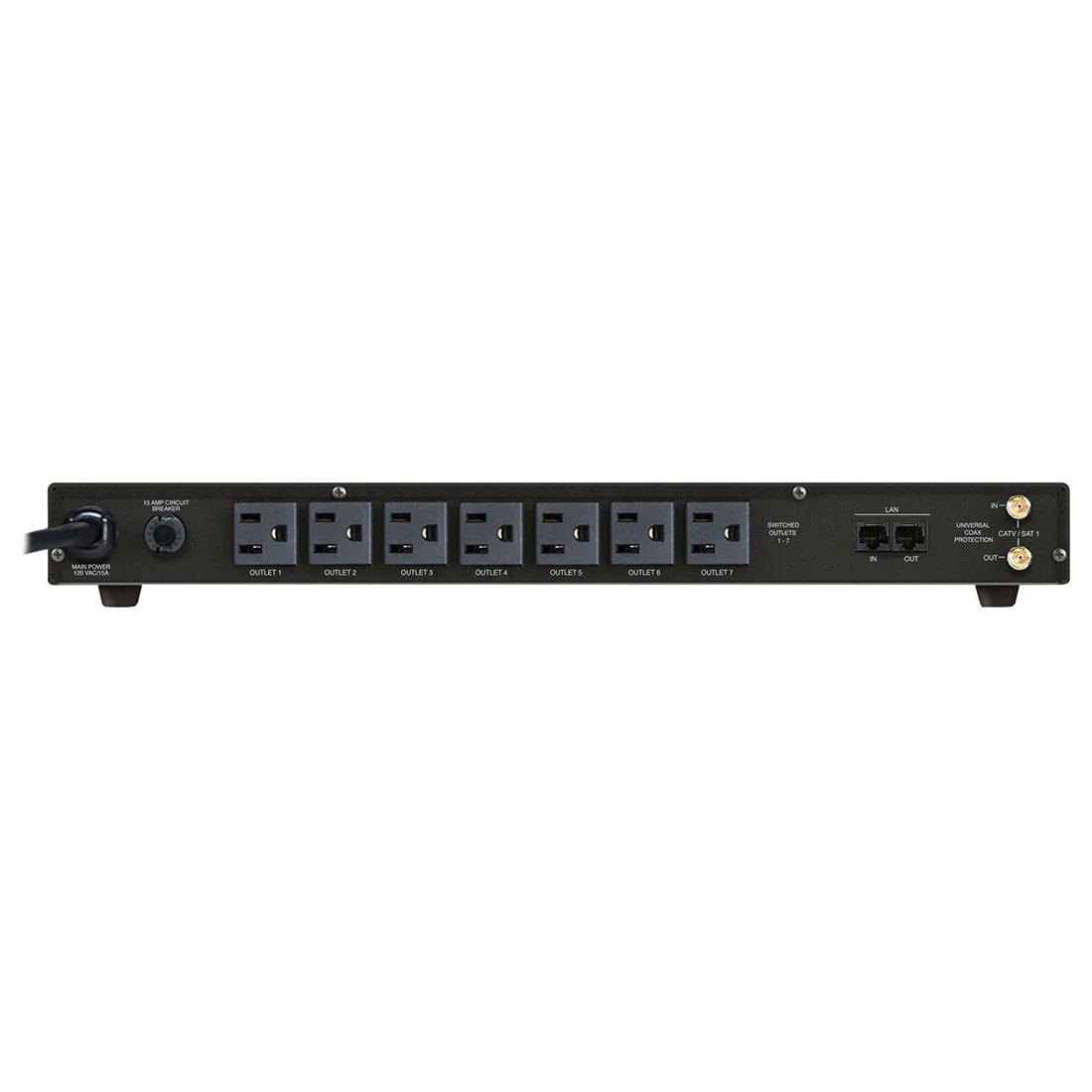 Panamax MR4000 8-Outlet Home Theater Power Conditioner and Surge Protector (MR4000) - Image 3