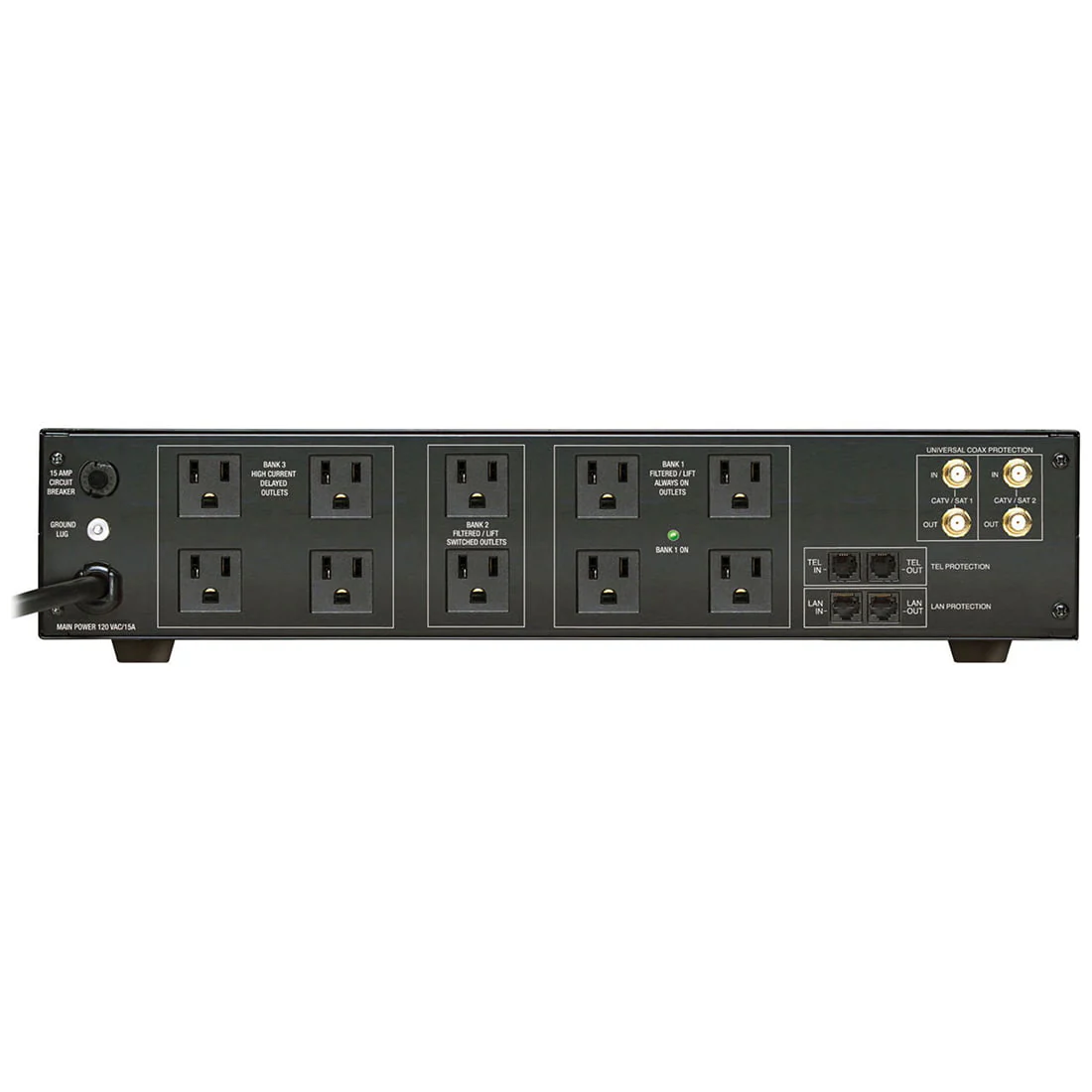 Panamax MR5100 11-Outlet Power Line Conditioner and Surge Protector (MR5100) - Image 3