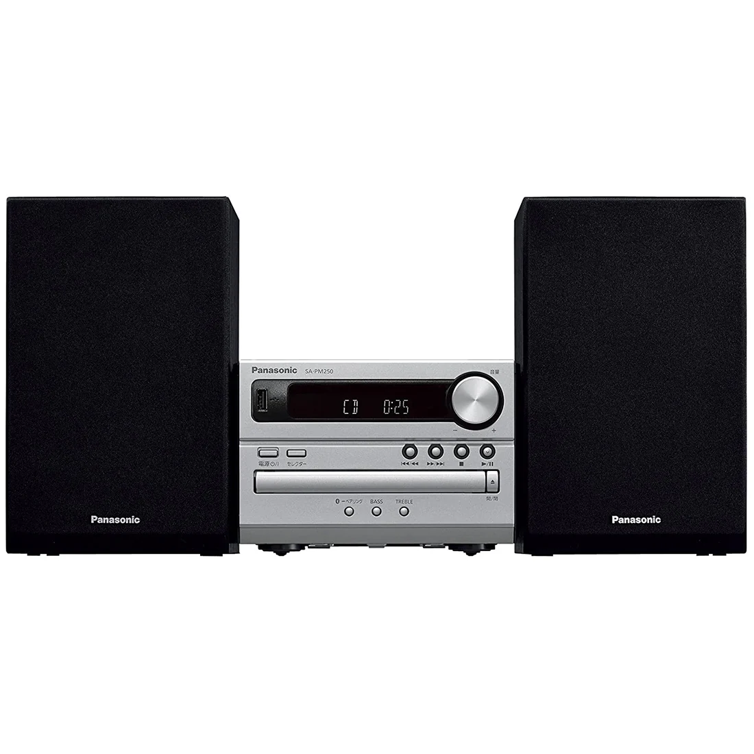 Panasonic SC-PM250S Compact CD System with Bluetooth - Image 2