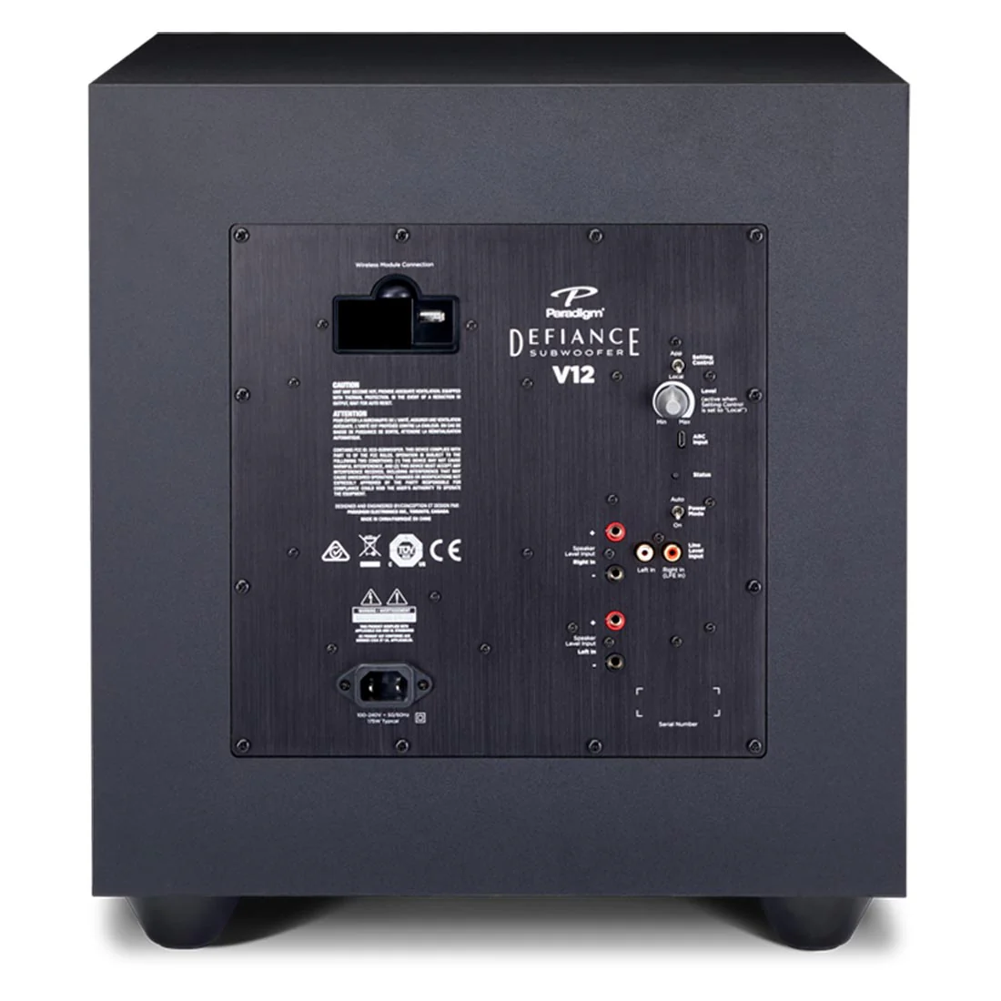 Paradigm Defiance V12 Series Subwoofer – Satin Black - Image 2