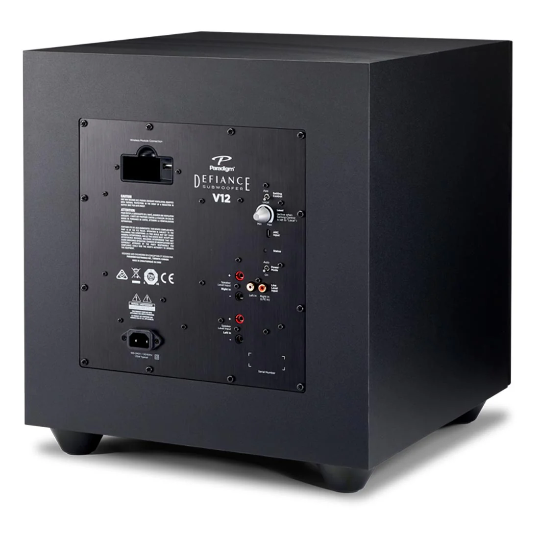 Paradigm Defiance V12 Series Subwoofer – Satin Black - Image 6