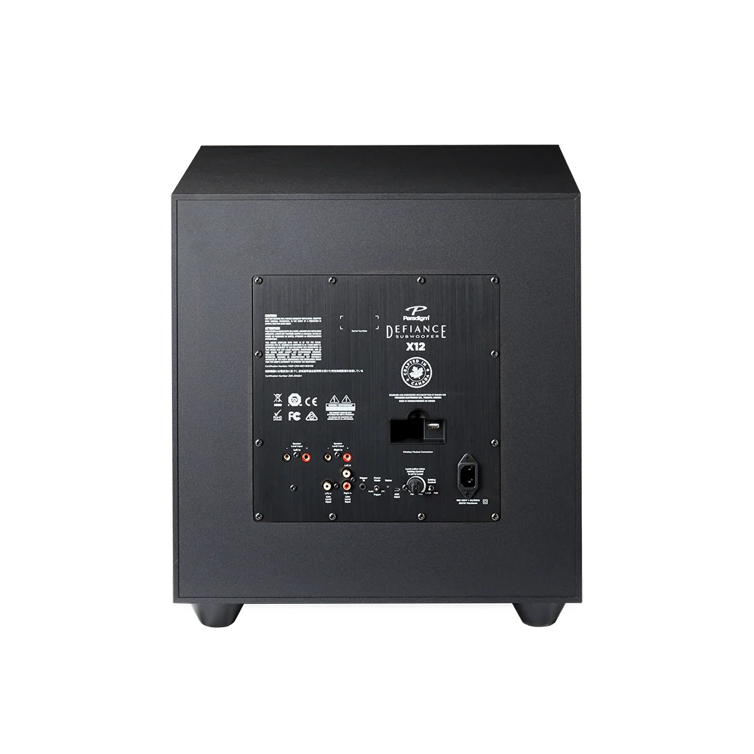 Paradigm Defiance X Series Subwoofer - Satin Black - Image 9