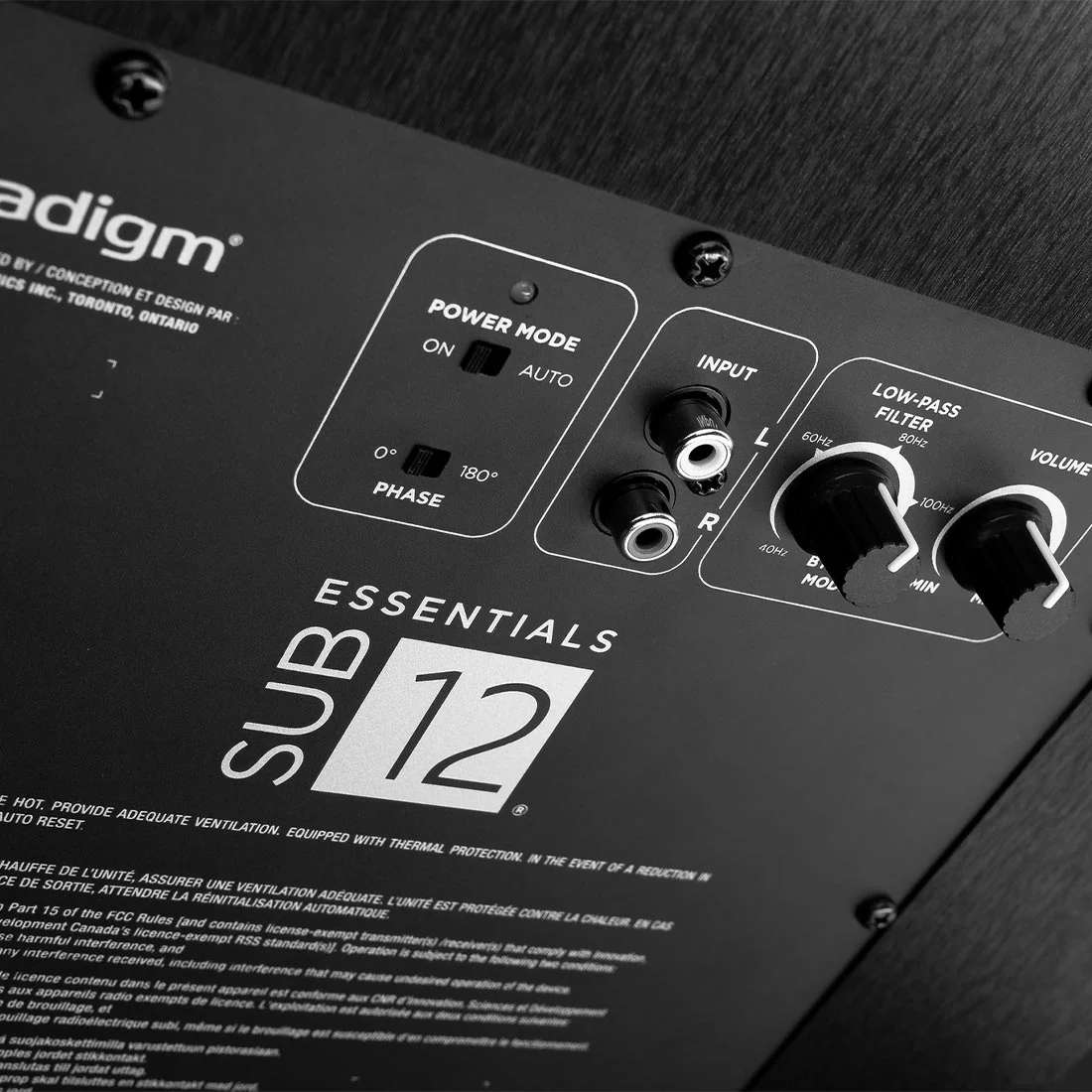 Paradigm Essentials Sub Series Subwoofer with WSK-1 Wireless Kit - Bundle - Image 8