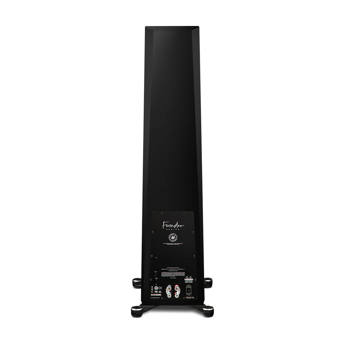 Paradigm Founder 120H 5-Driver 3 Way Hybrid Floor Standing Speaker - Gloss Black - Pair - Image 6
