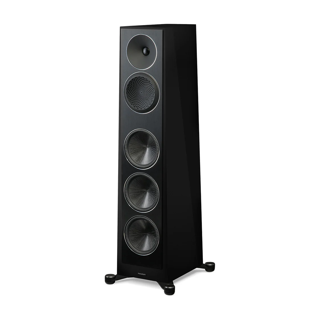 Paradigm Founder 120H 5-Driver 3 Way Hybrid Floor Standing Speaker - Gloss Black - Pair - Image 8