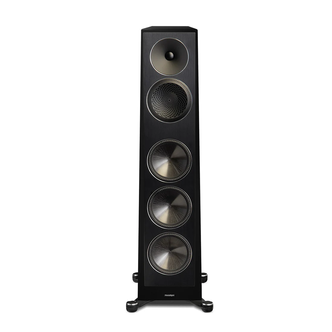 Paradigm Founder 120H 5-Driver 3 Way Hybrid Floor Standing Speaker - Gloss Black - Pair - Image 9