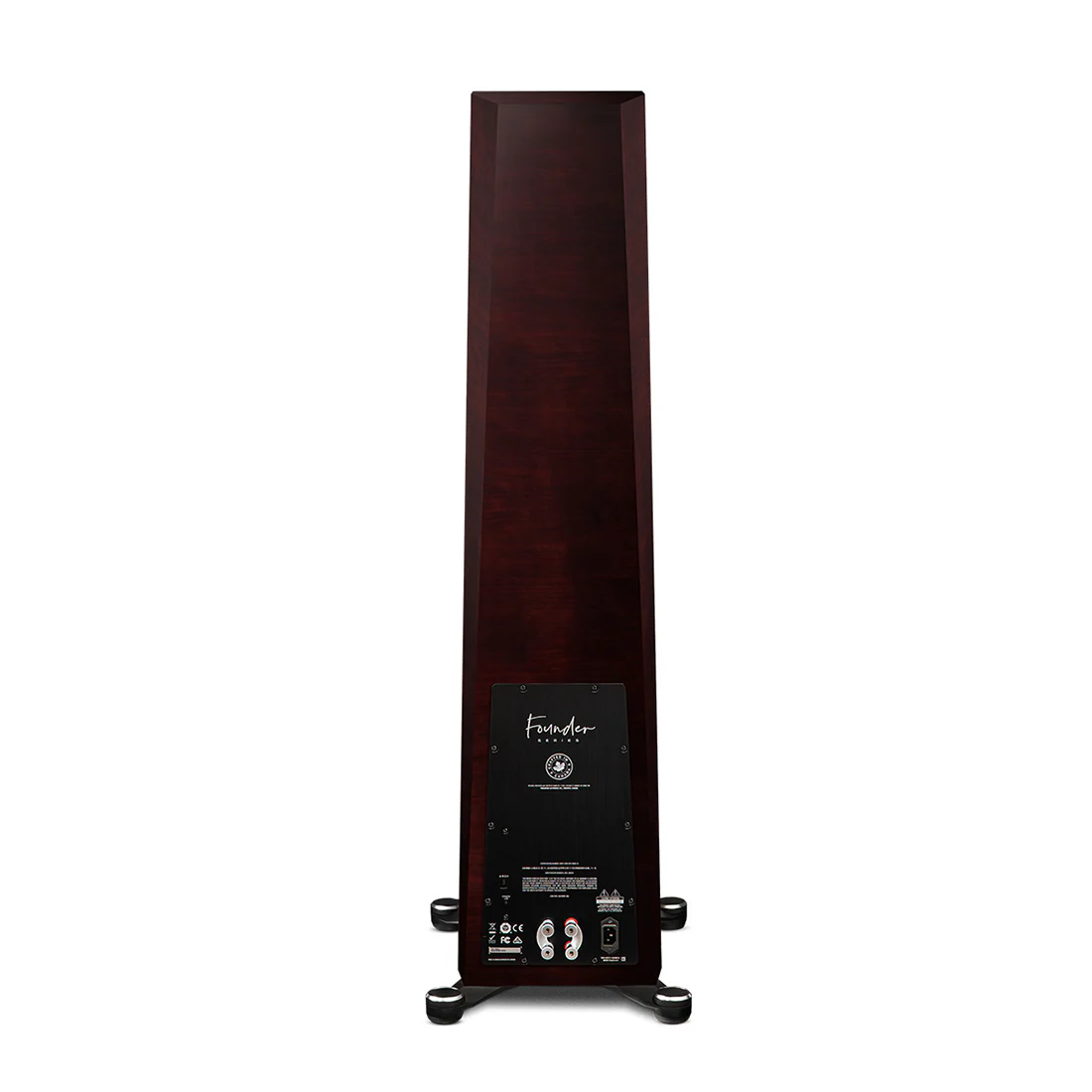 Paradigm Founder 120H 5-Driver 3 Way Hybrid Floor Standing Speaker - Midnight Cherry - Pair - Image 4