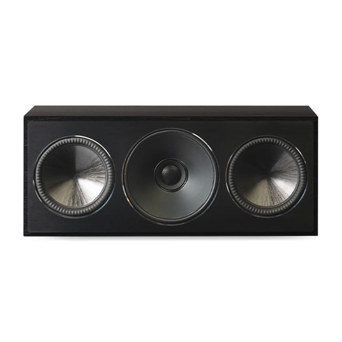 Paradigm Founder 70LCR 4-driver 3 Way LCR LCR Center Channel Speaker - Black Walnut - Each (FOUNDER 70LCR BLACK WALNUT)