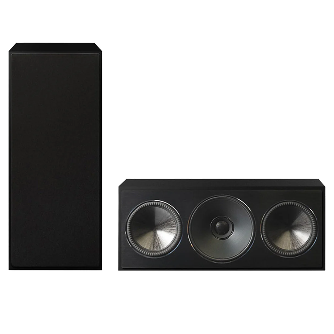 Paradigm Founder 70LCR 4-driver 3 Way LCR Center Channel Speaker - Gloss Black - Pair