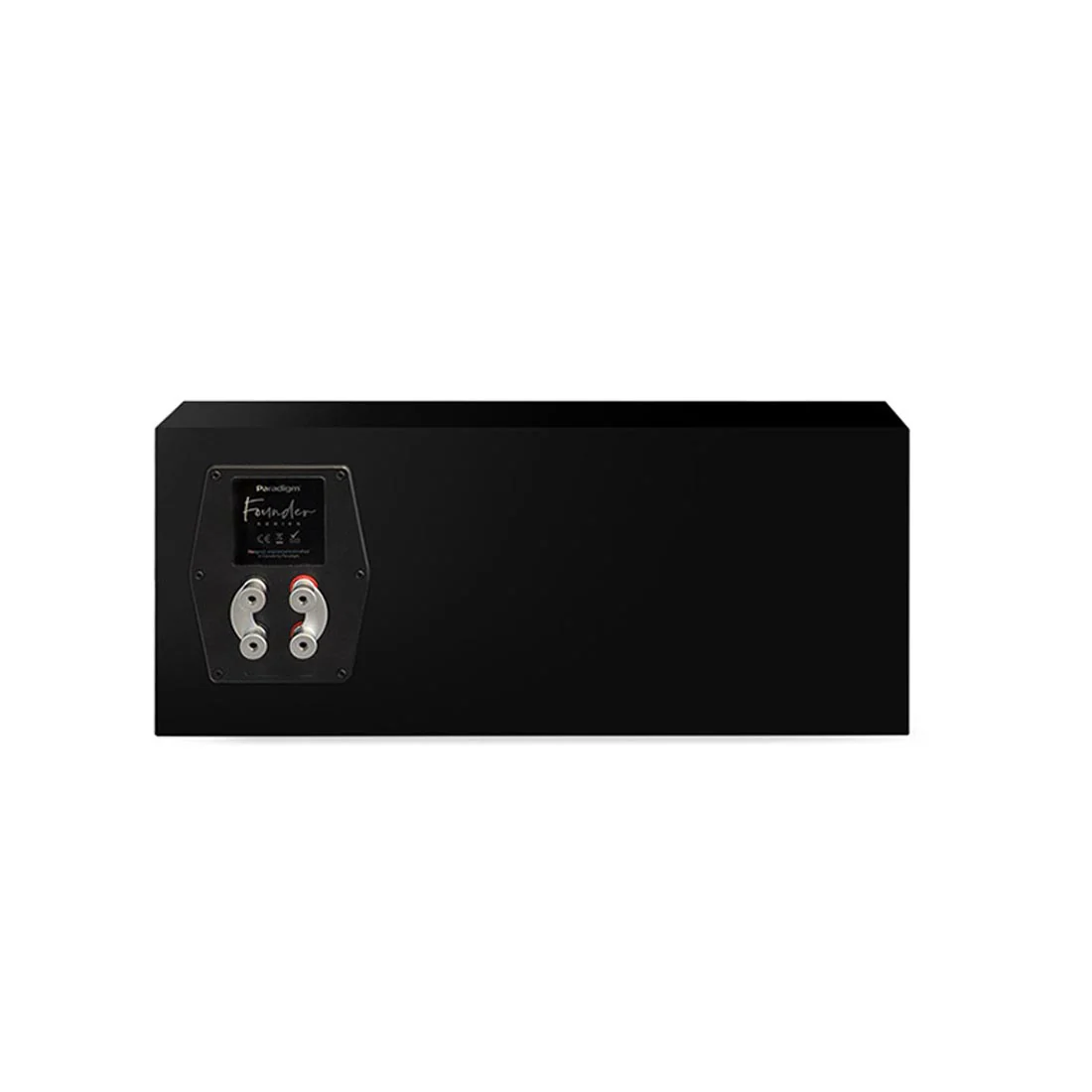 Paradigm Founder 70LCR 4-driver 3 Way LCR Center Channel Speaker - Gloss Black - Pair - Image 4