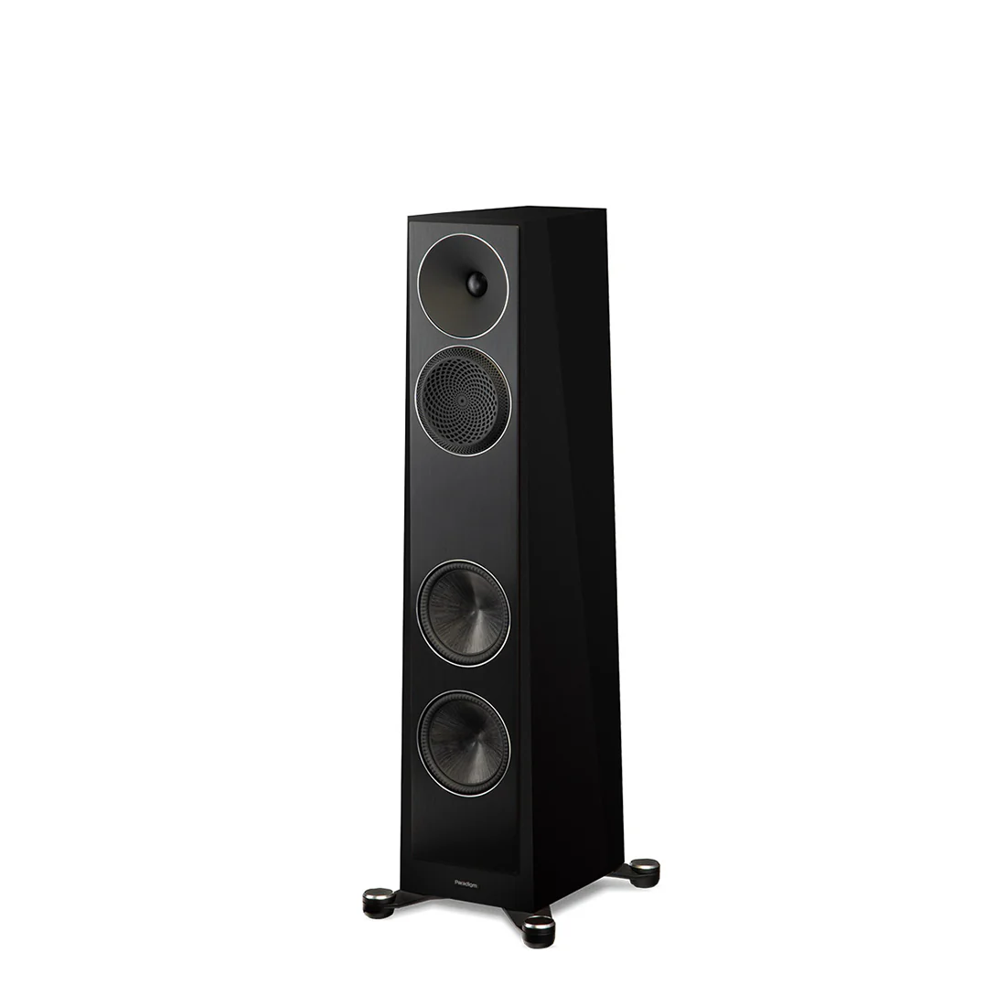 Paradigm Founder 80F 4-Driver 2.5 Way Floor Standing Speaker - Gloss Black - Pair - Image 2