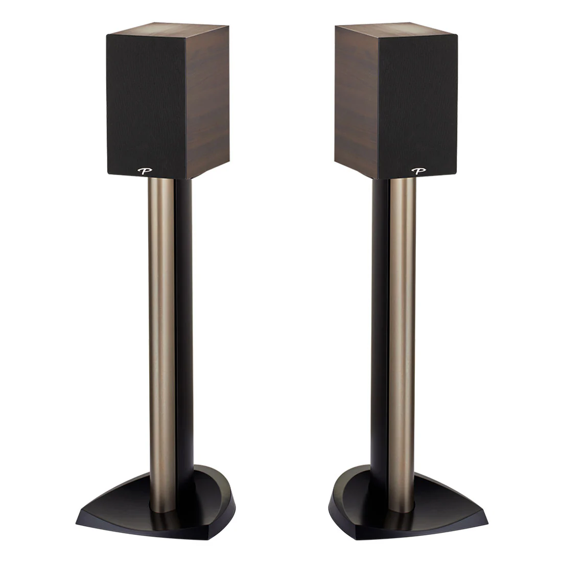 Paradigm Premier 100B Bookshelf Speaker - Espresso Grain - Pair - Image 5