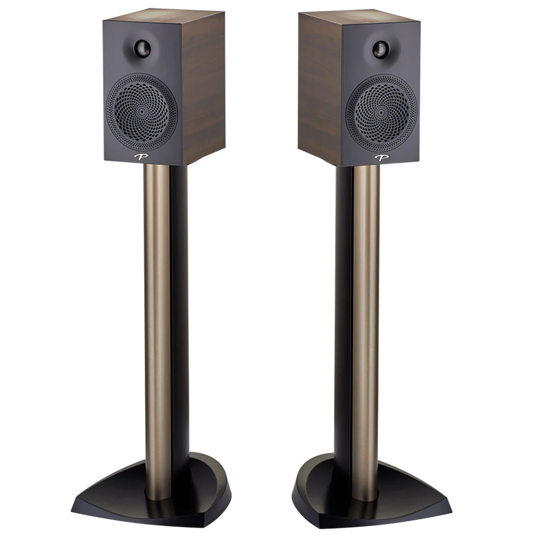 Paradigm Premier 100B Bookshelf Speaker - Espresso Grain - Pair - Image 6