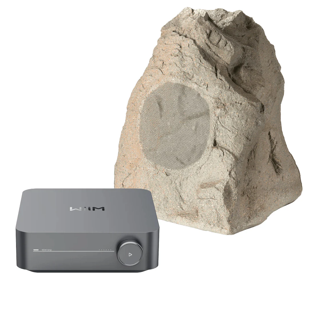 Paradigm Rock Monitor 80-SM | WiiM Amp Streaming Amplifier - Bundle
