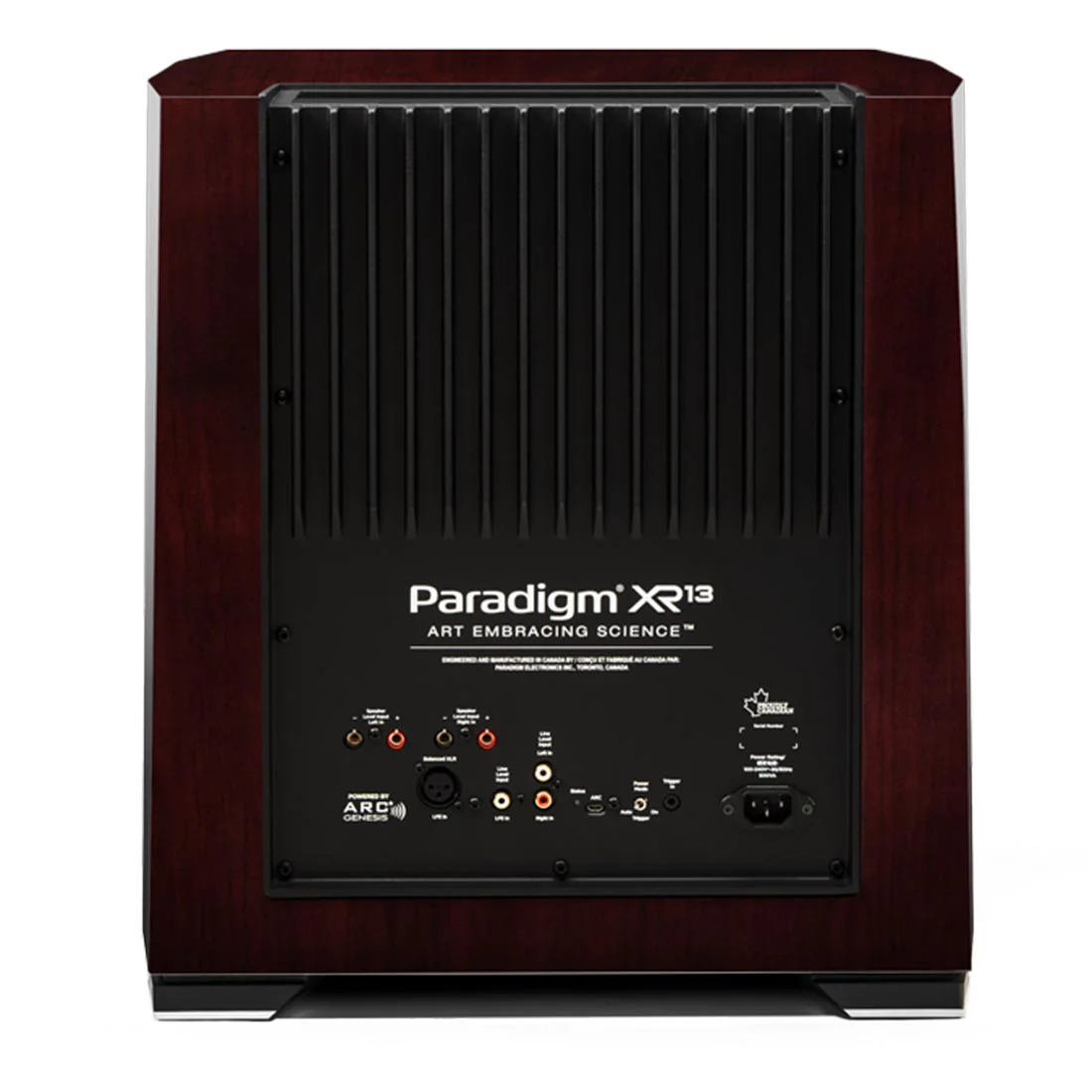 Paradigm XR13 XR Series 13" Subwoofer - Midnight Cherry (XR13 MIDNIGHT CHERRY) - Image 2