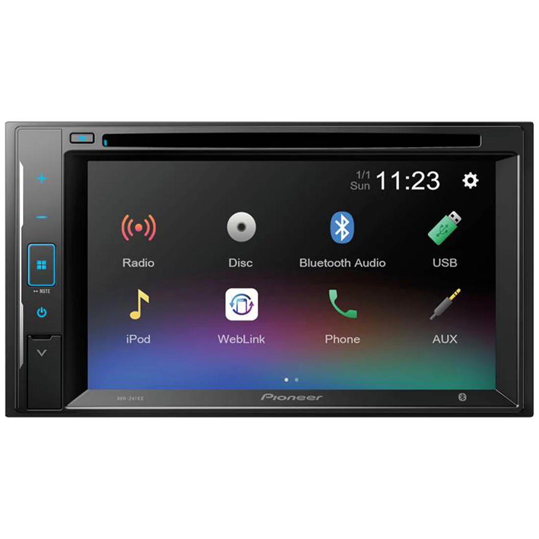 Pioneer AVH-241EX 6.2" Double Din DVD Receiver (AVH241EX)